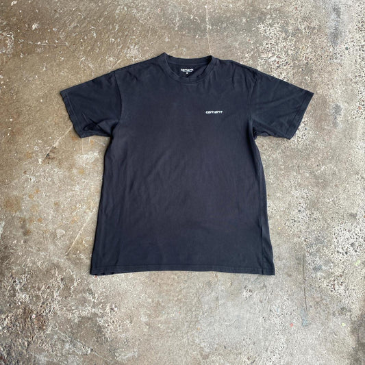 Black Carhartt WIP Logo T-Shirt - M