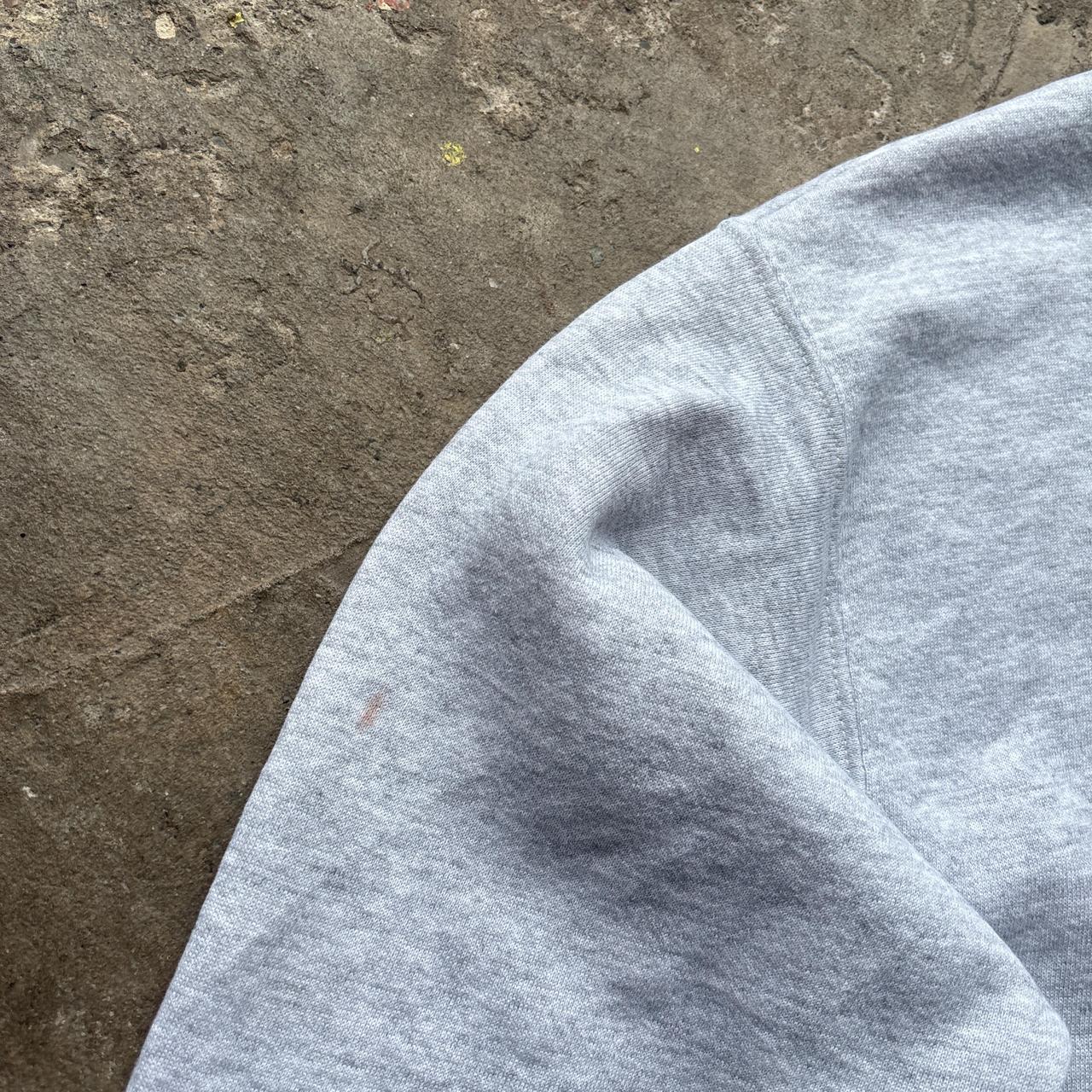 Grey and navy Lee graphic sweatshirt - L