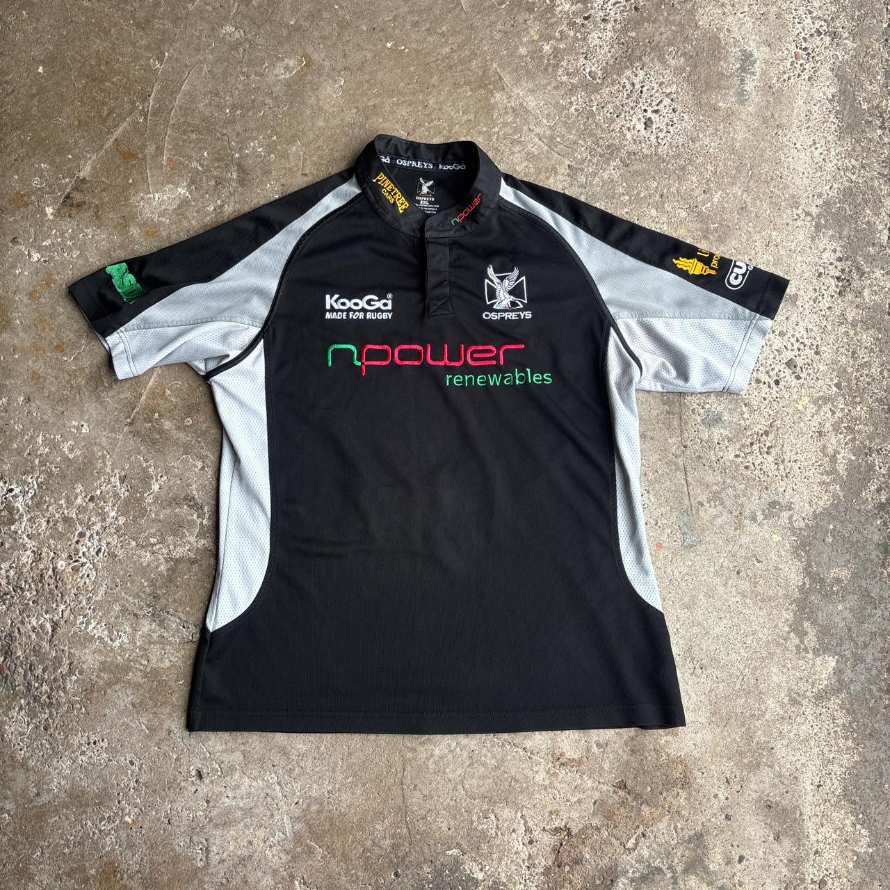2005/06 Ospreys KooGa Rugby Home Shirt - 2XL