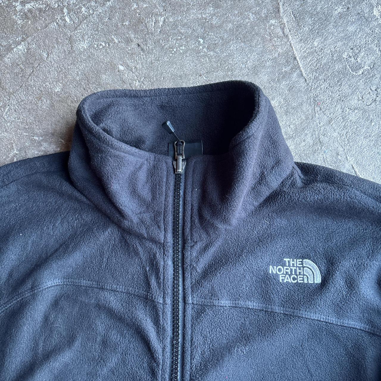 Black Full Zip The North Face Fleece - L (women’s)