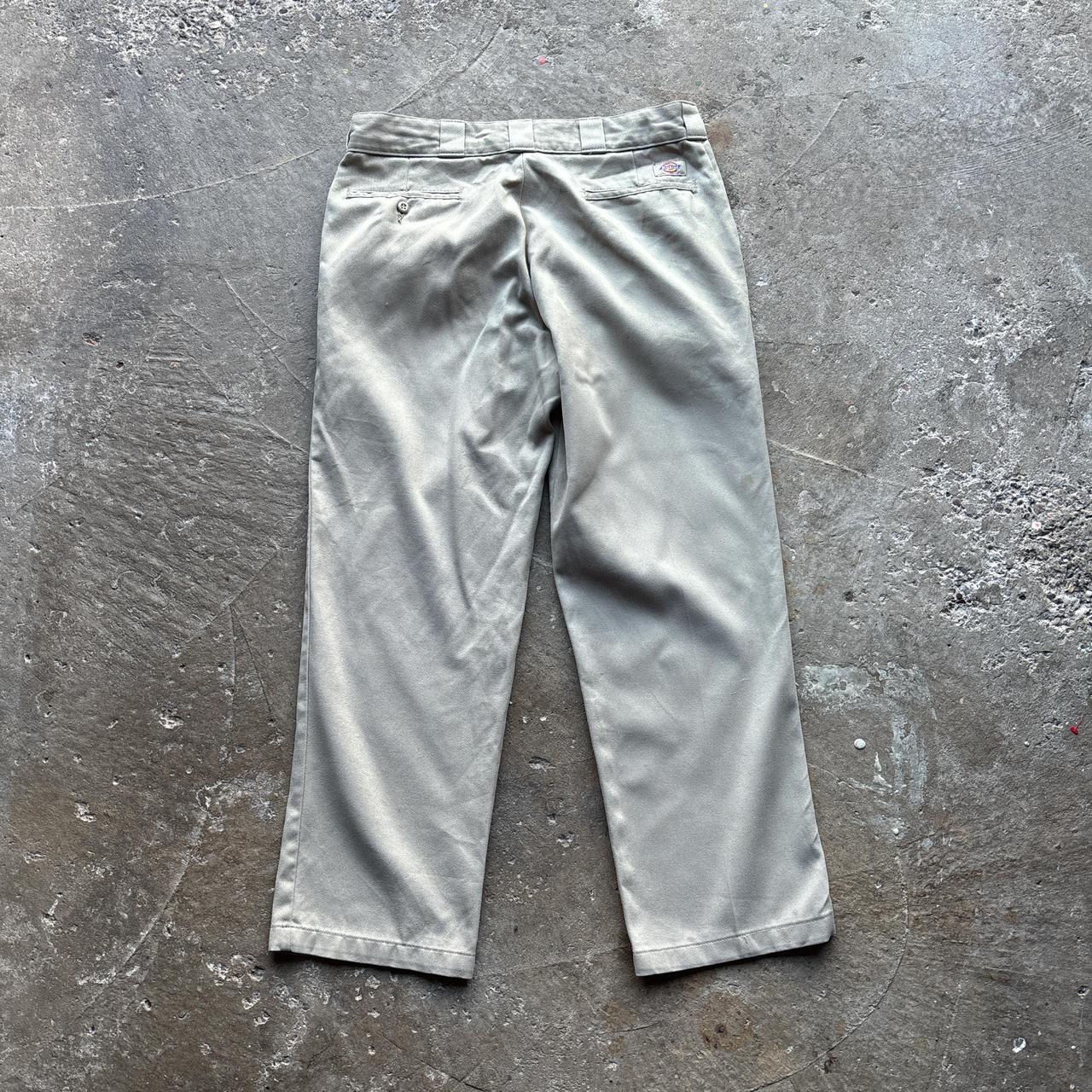 Cream Dickies skater trousers - W36