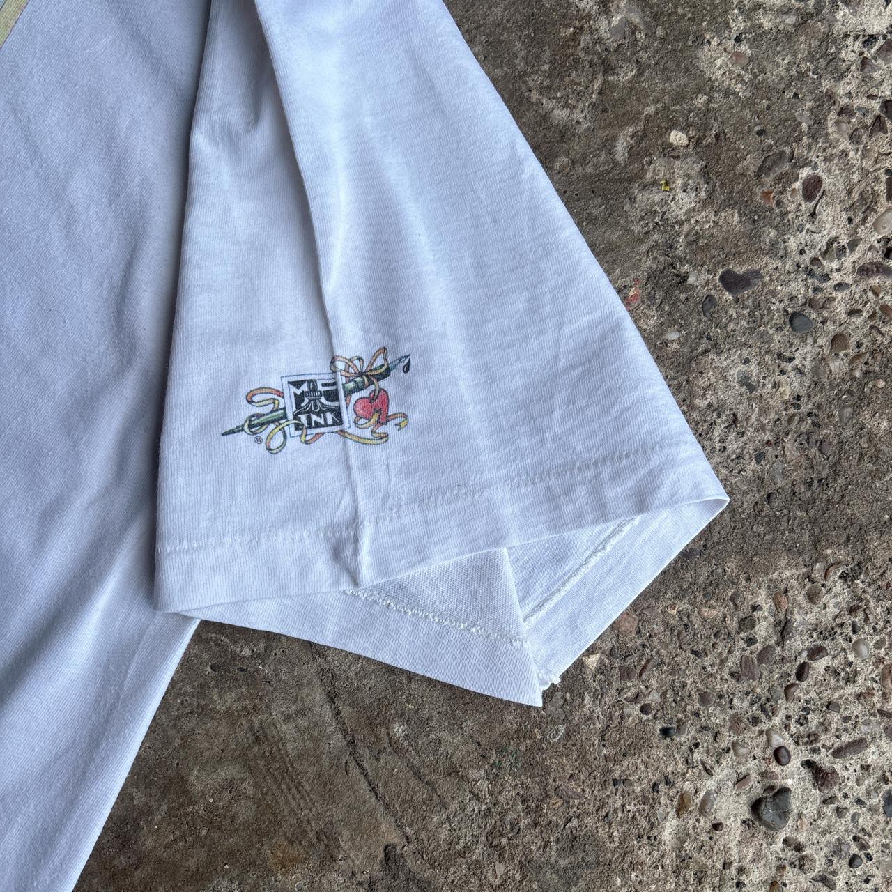 90s White “Bloom Where You’re Planted” single stitch t-shirt