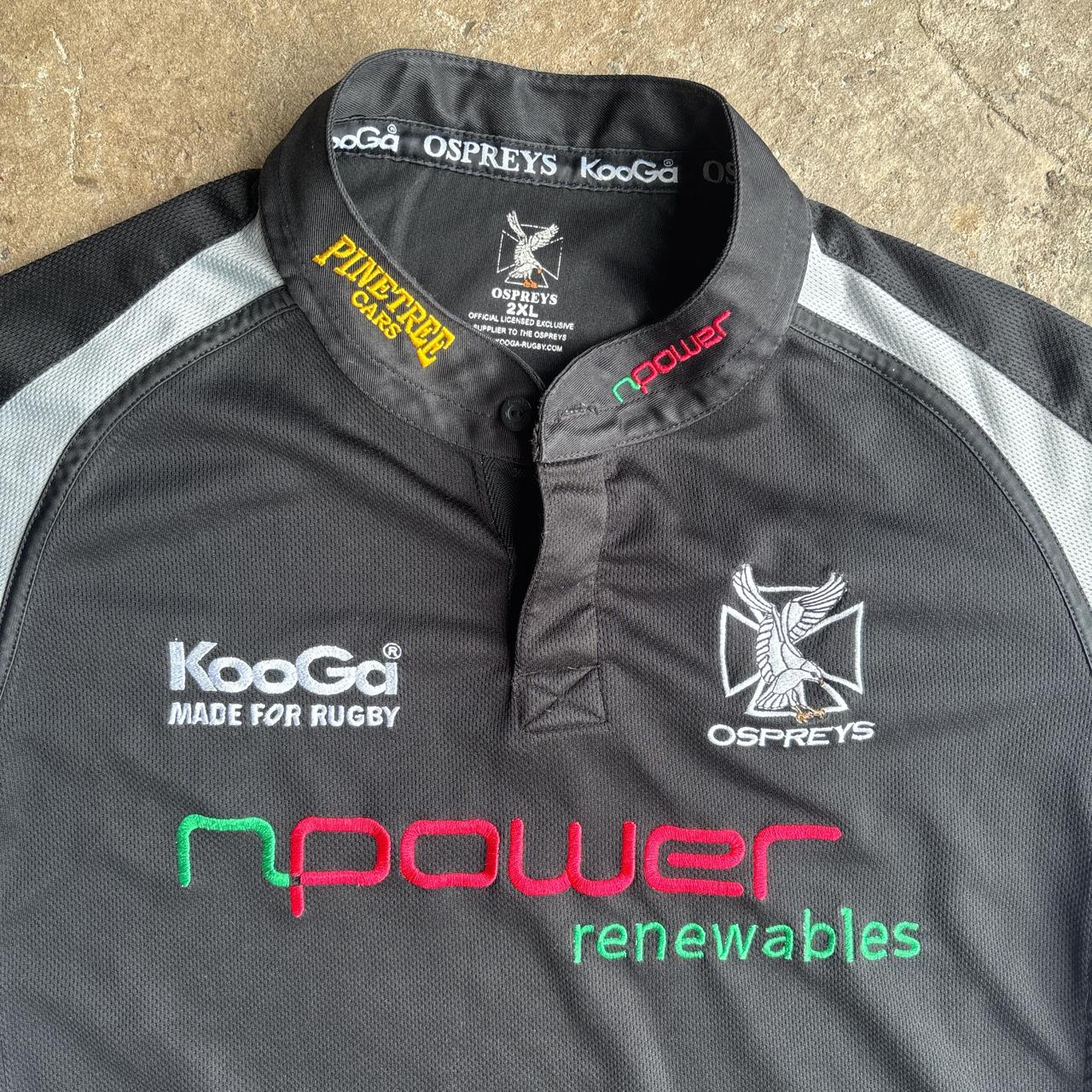 2005/06 Ospreys KooGa Rugby Home Shirt - 2XL