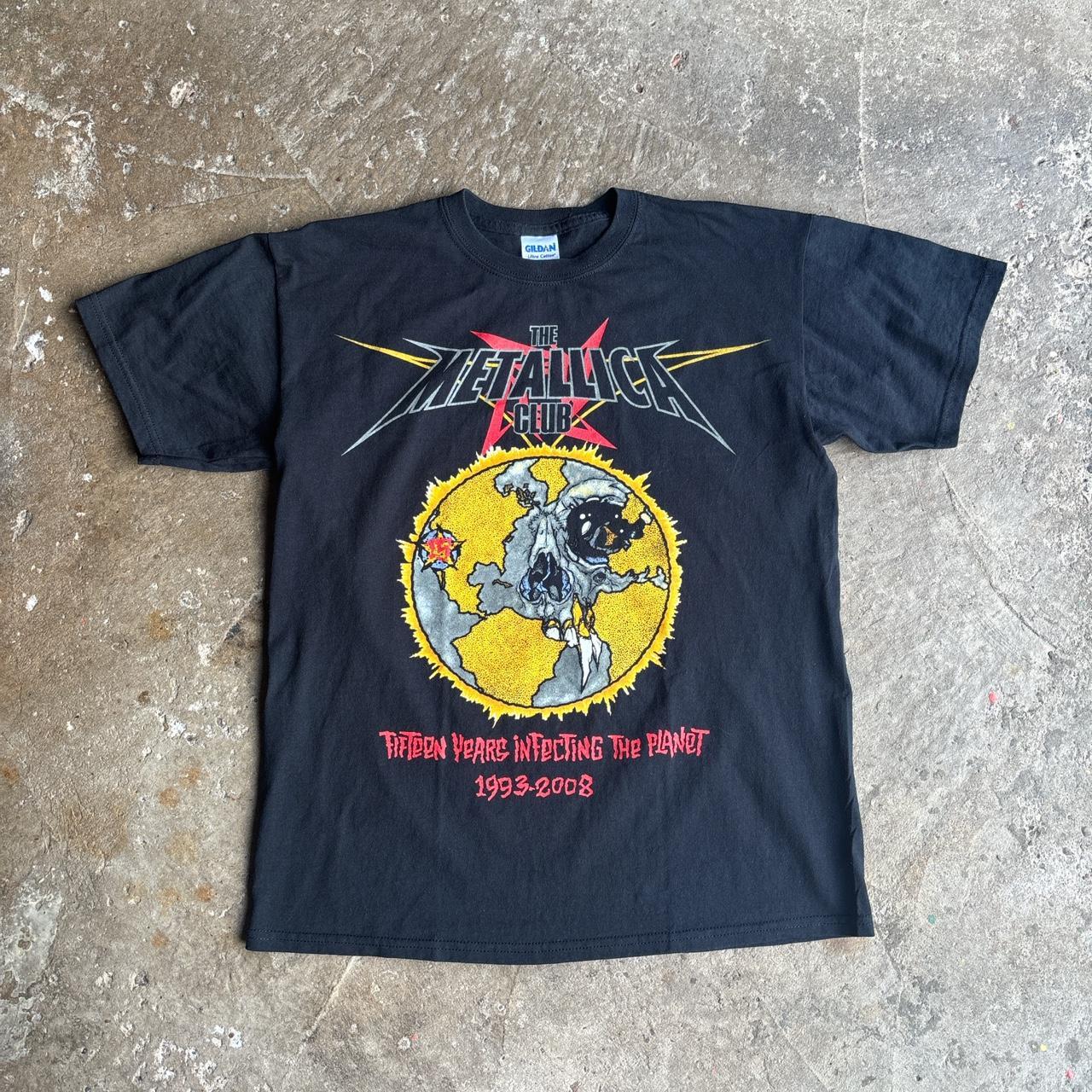2008 Metallica Club graphic tee
