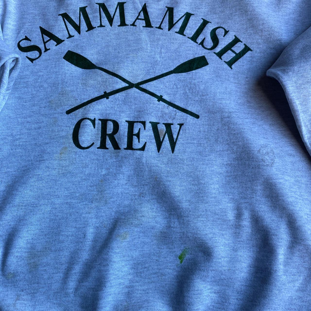 Grey Samamish Crew Graphic Lee Sweatshirt - XL