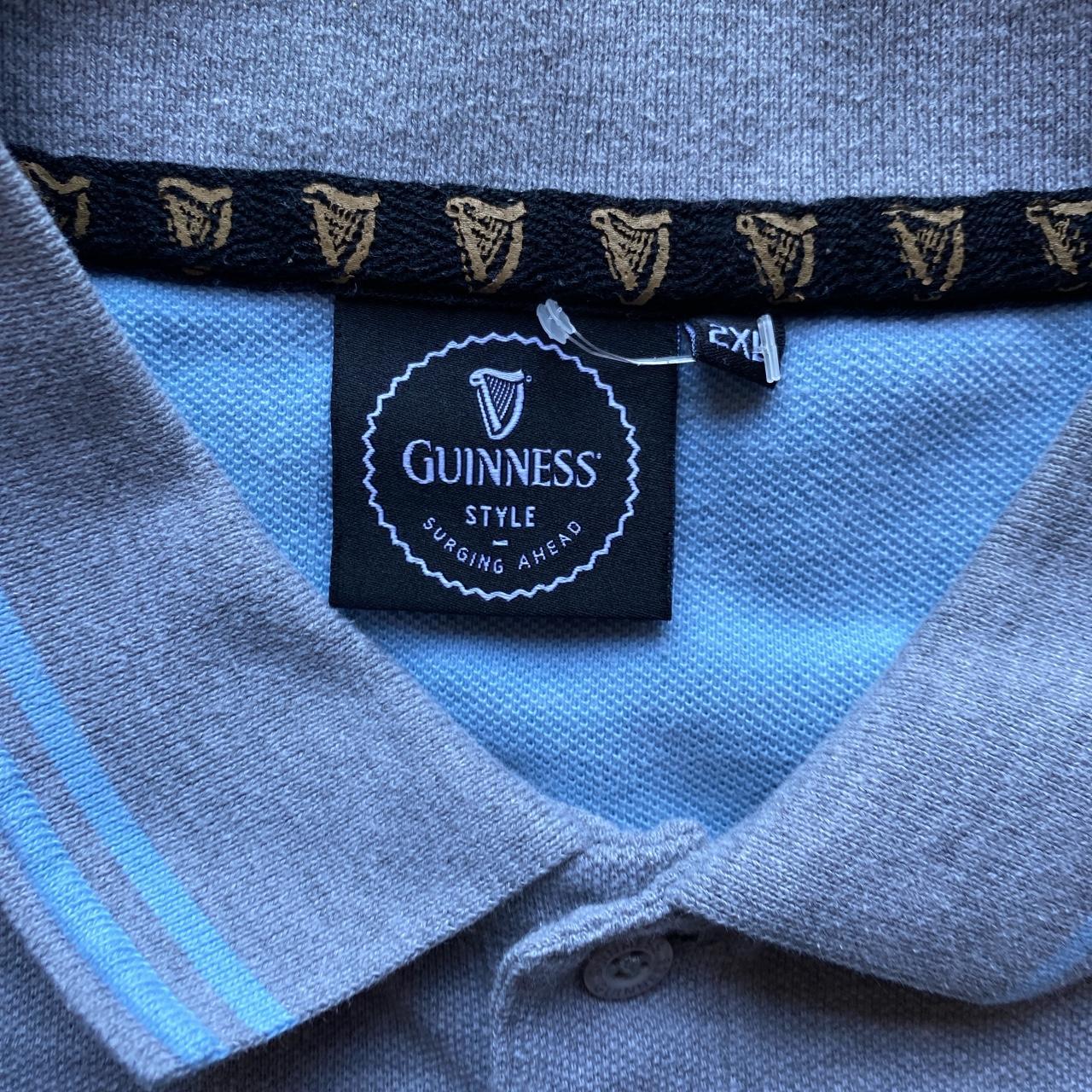 Black & Grey Scotland Rugby x Guinness Polo Shirt