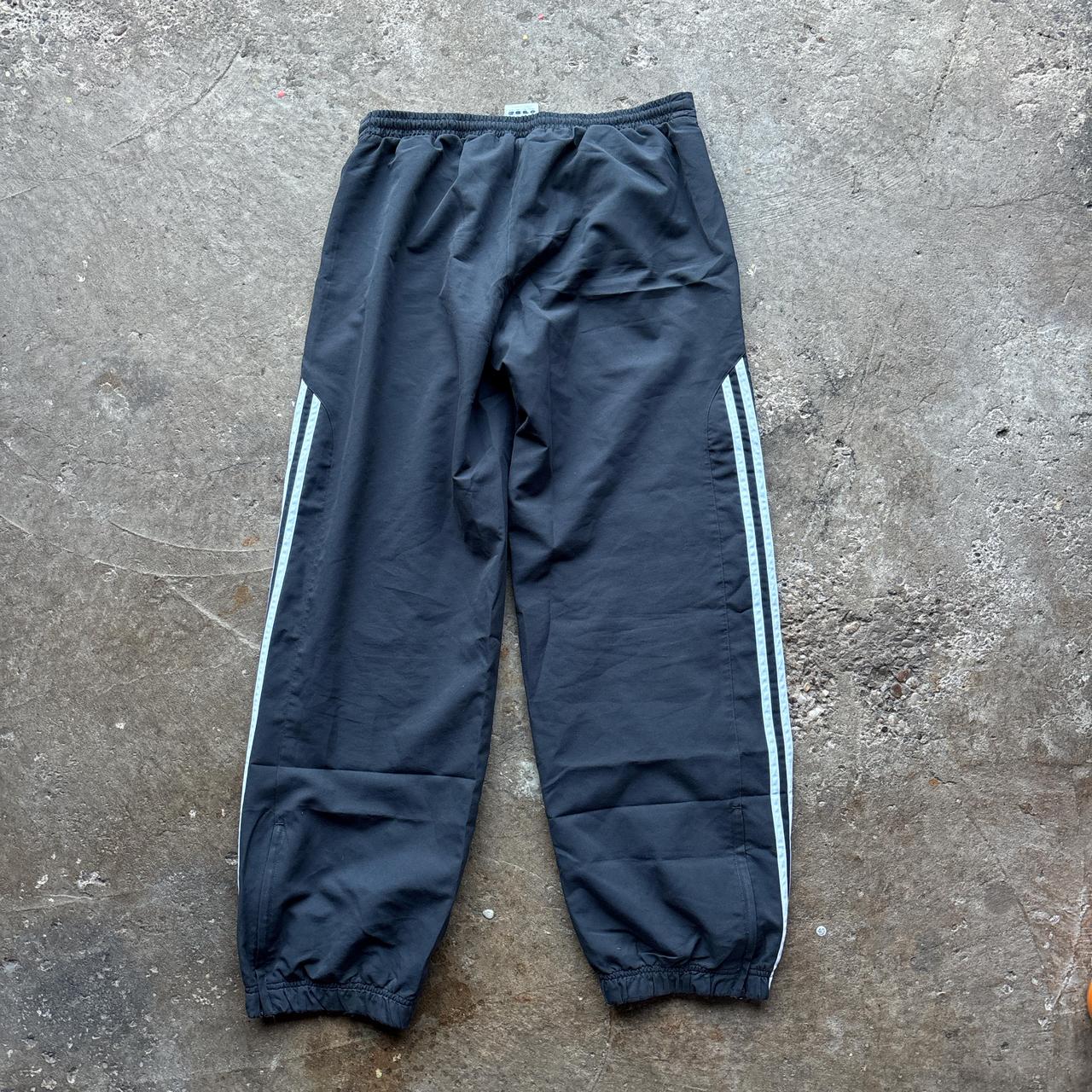Grey Adidas track pants