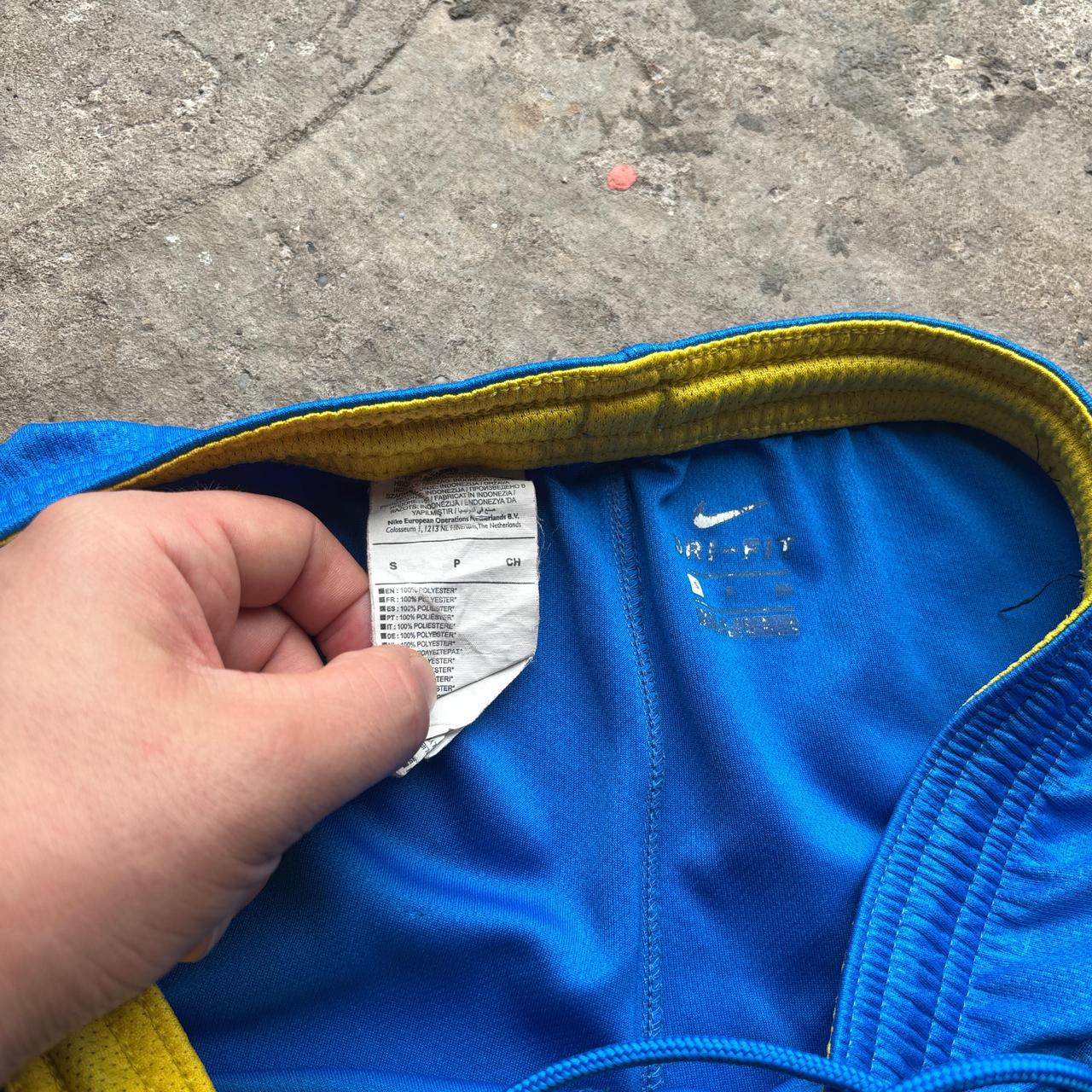 Blue Brazil Nike football shorts - S