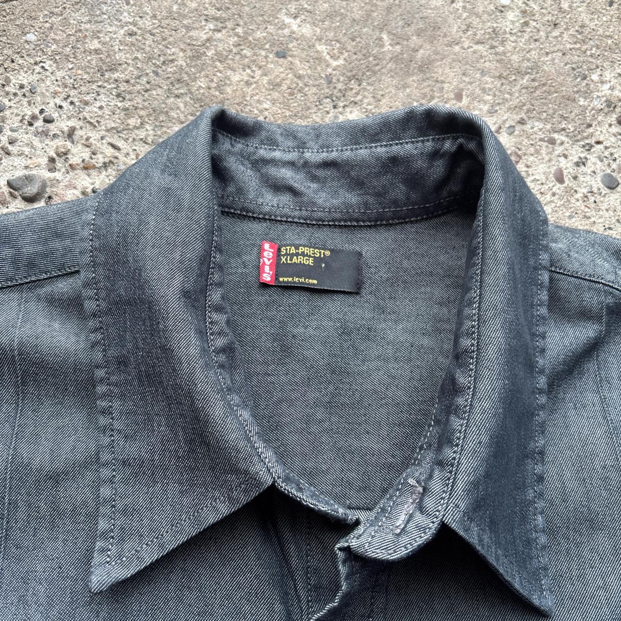 Grey Levi’s Sta-prest shirt - XL