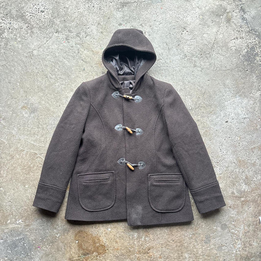 Cherokee Brown wool duffle coat