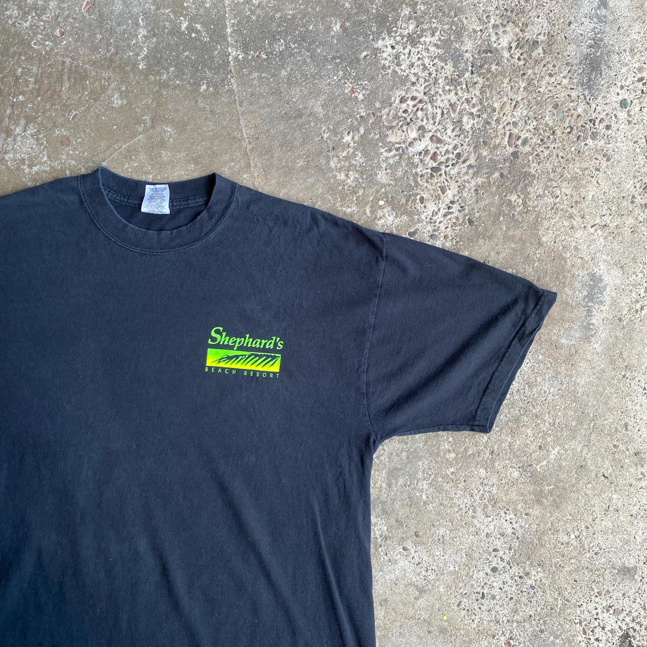 Black Graphic Bar T-Shirt - XL