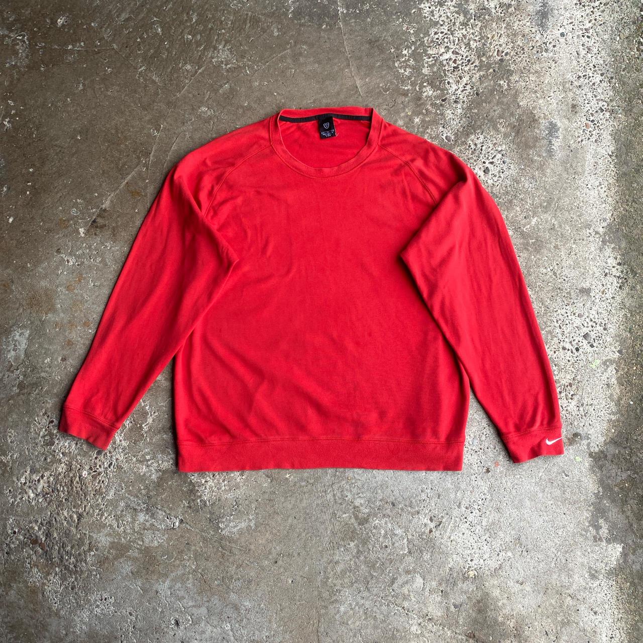 Red Nike Golf Crewneck Jumper - XL