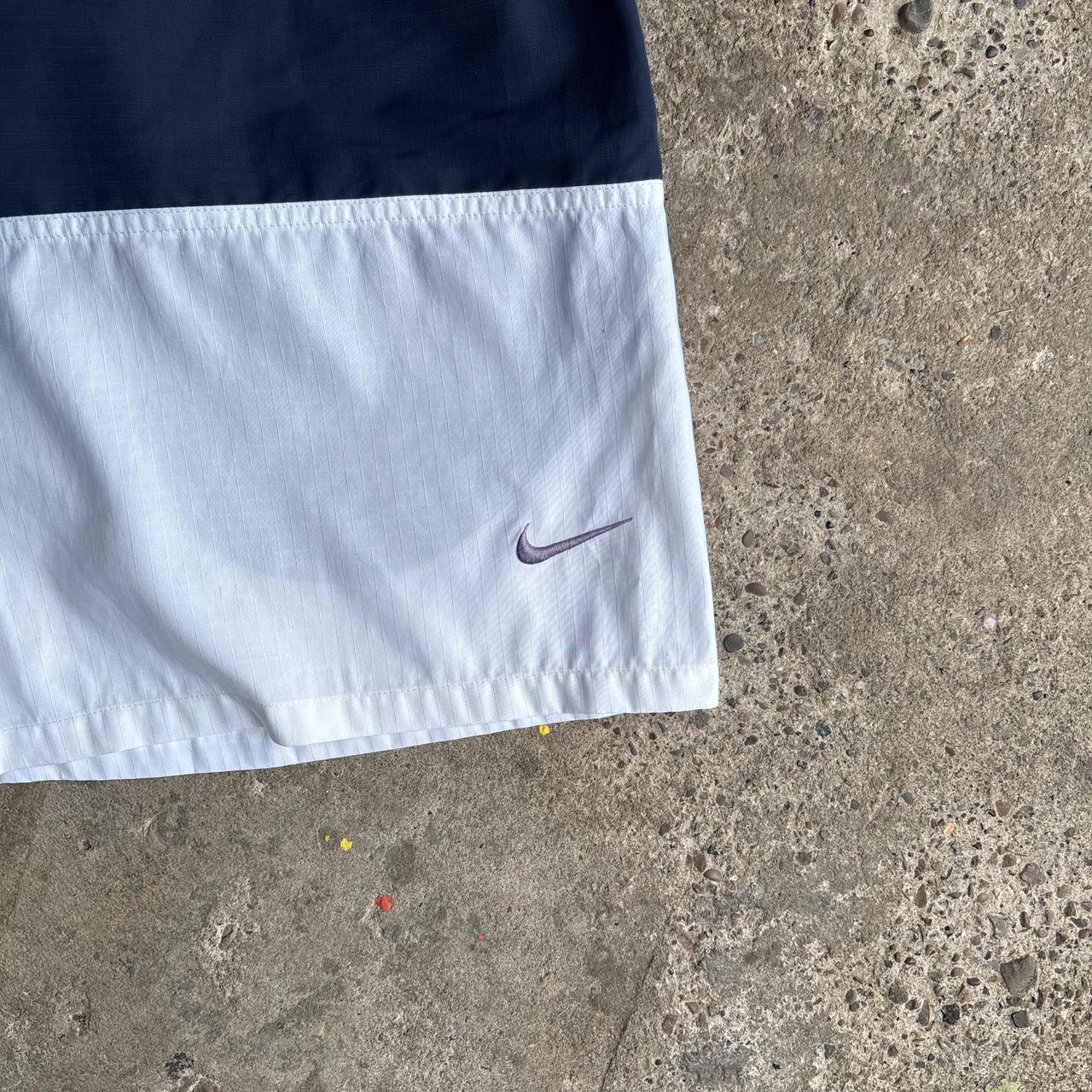 Blue & White Nike Vintage Sportswear Shorts