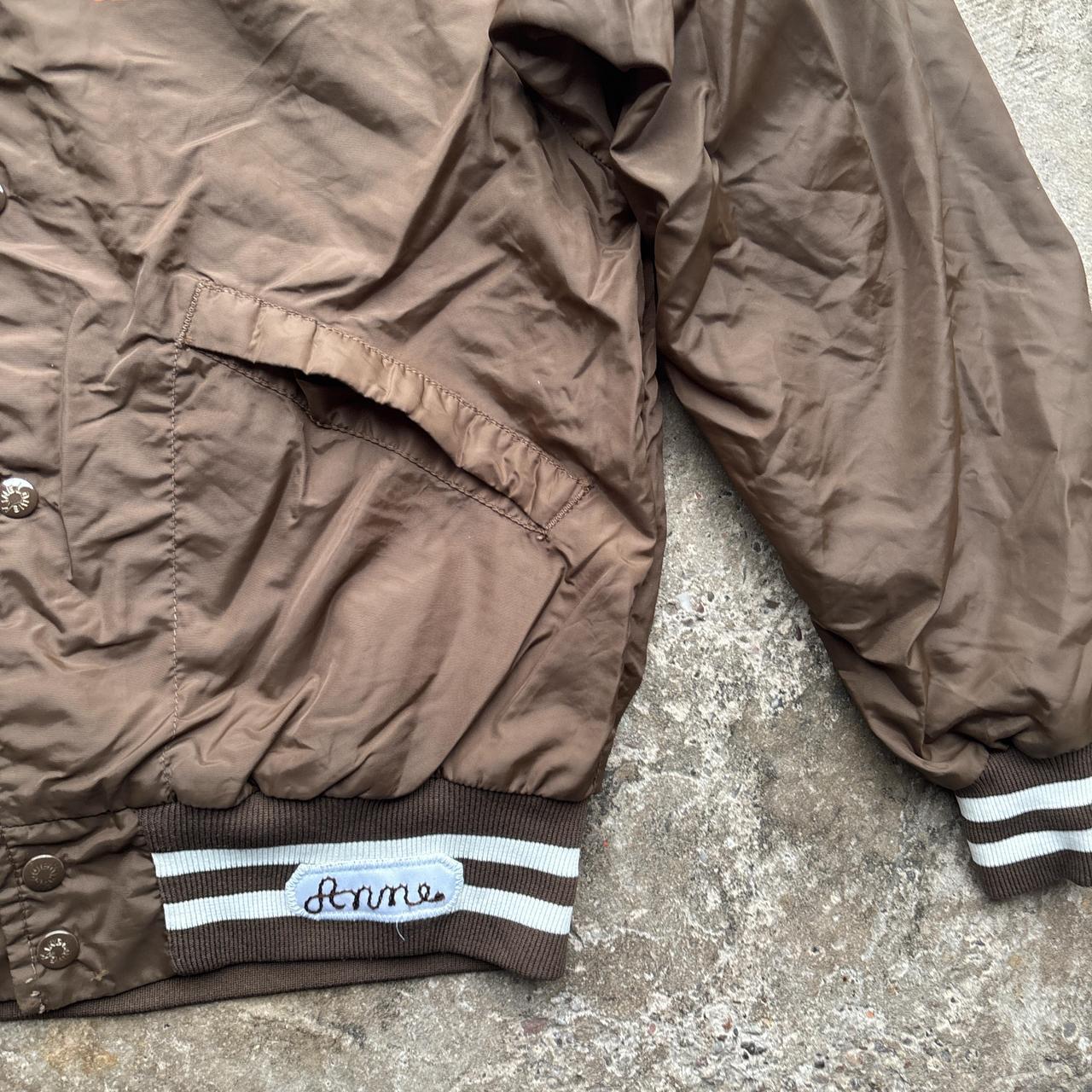 Vintage King Louie brown bomber jacket