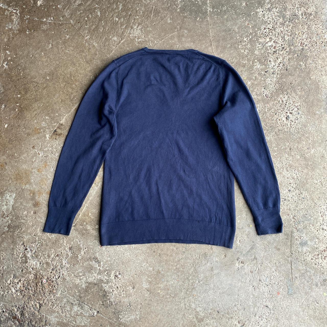 Navy V-Neck Tommy Hilfiger Jumper - XL (women’s)