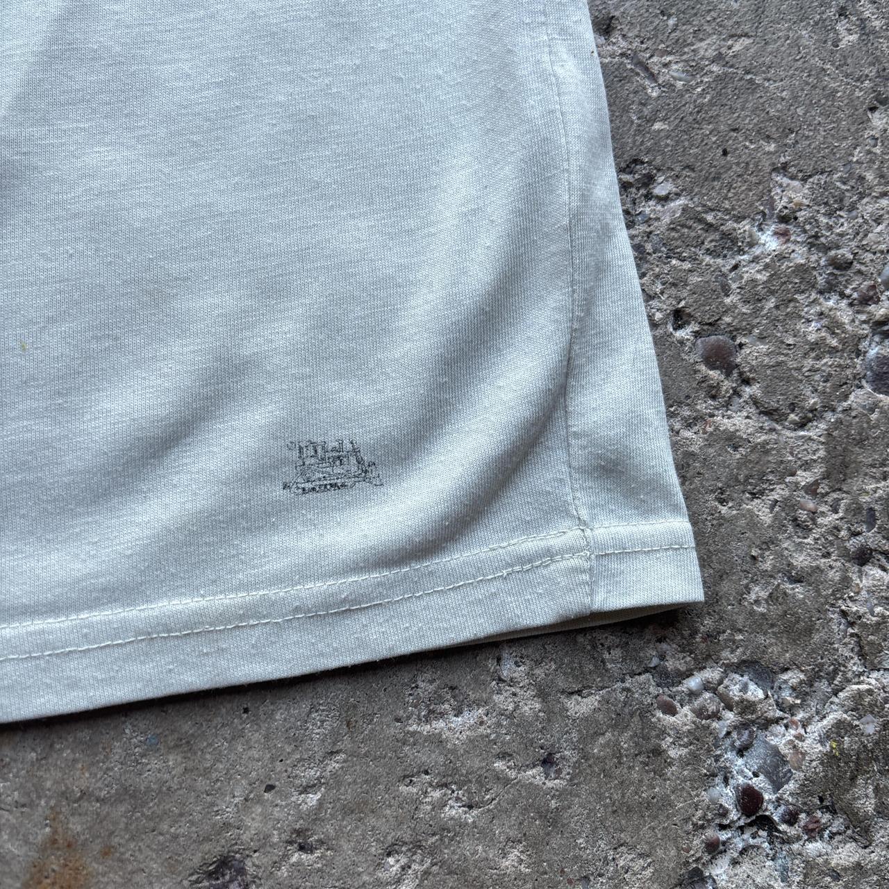 00s Cream and black Caterpillar raglan t-shirt - L