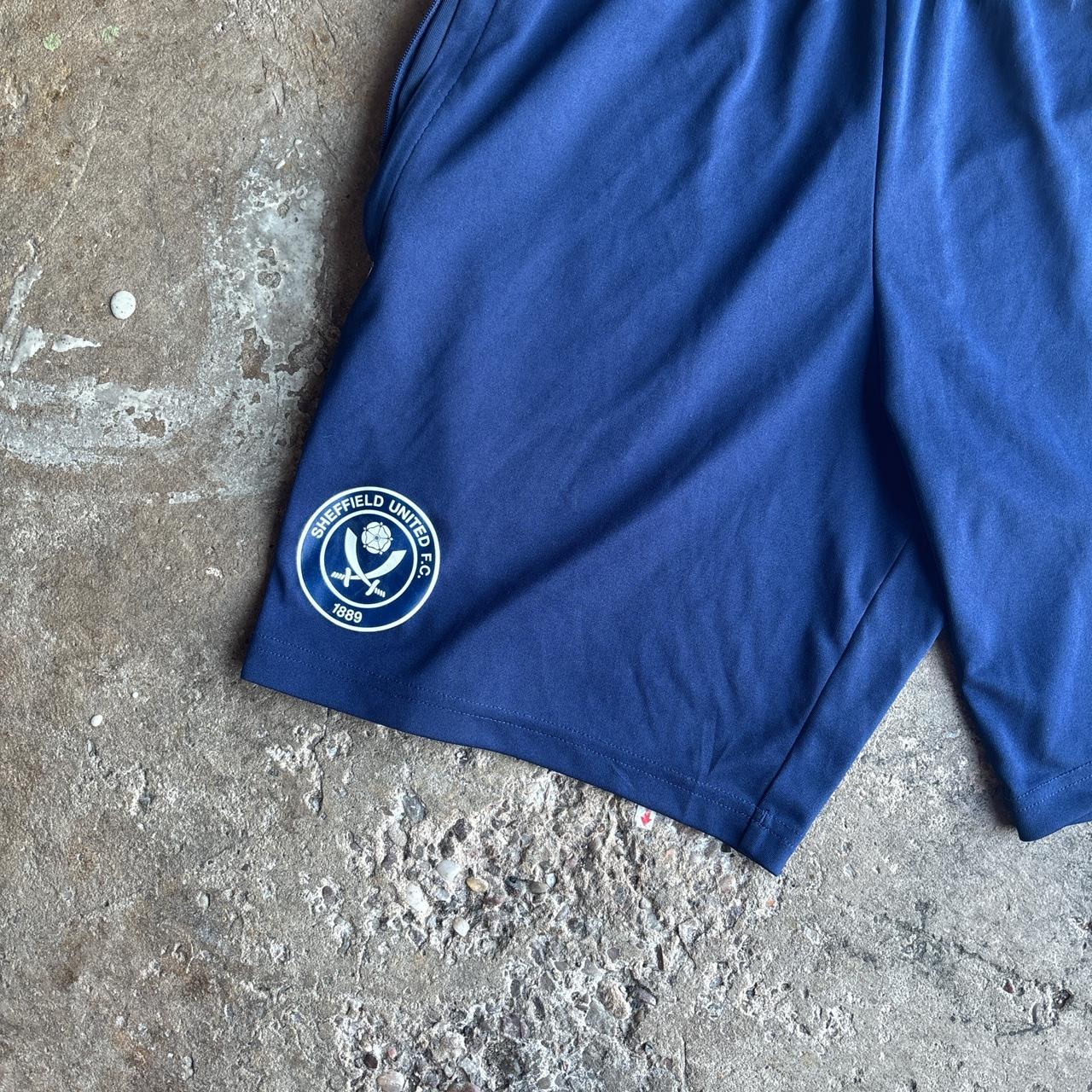 Adidas Sheffield United Navy Players Training Shorts