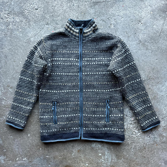 Hand Knit in Nepal Wool Jacket