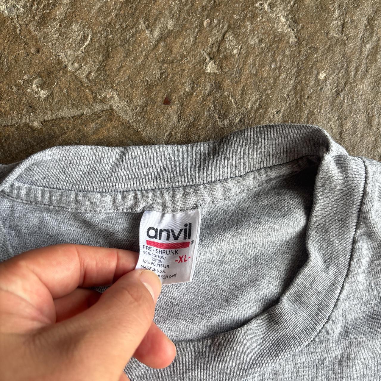 90s Grey New City T-shirt - XL