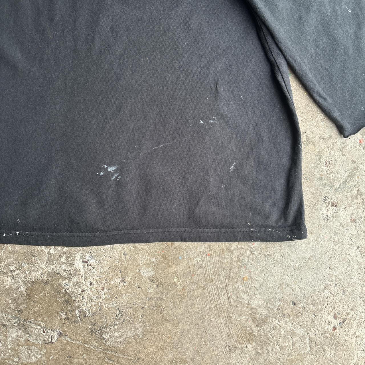 Black Single Pocket Distressed Carhartt T-Shirt - XXXL