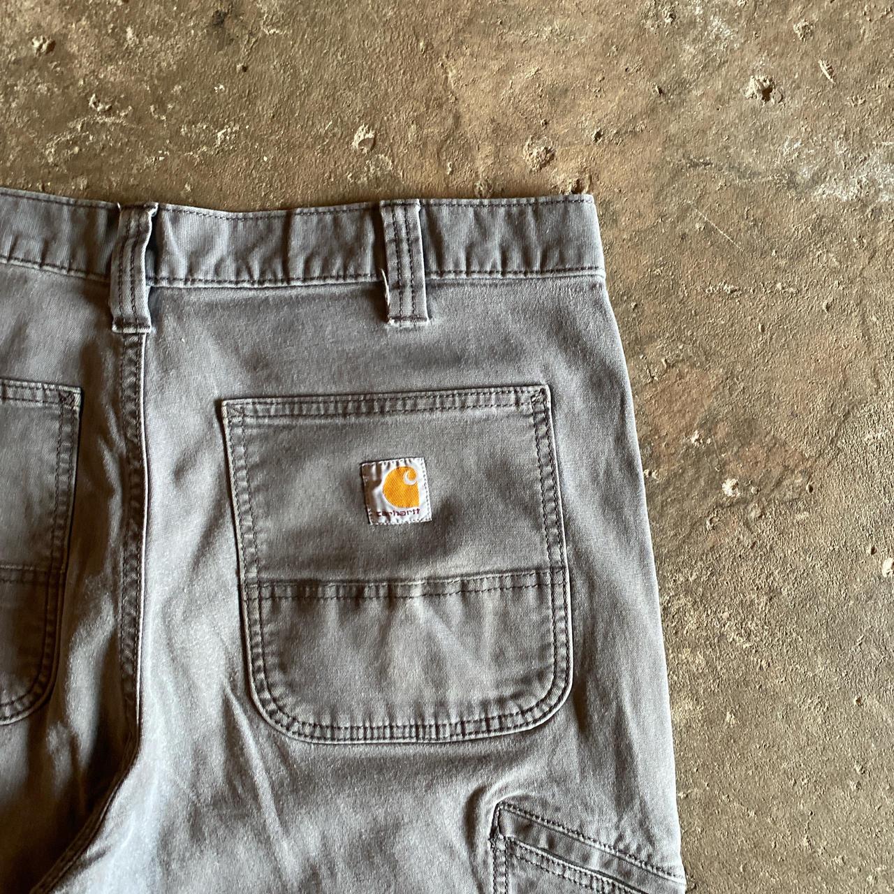 Grey Carhartt Carpenter Pants - W34
