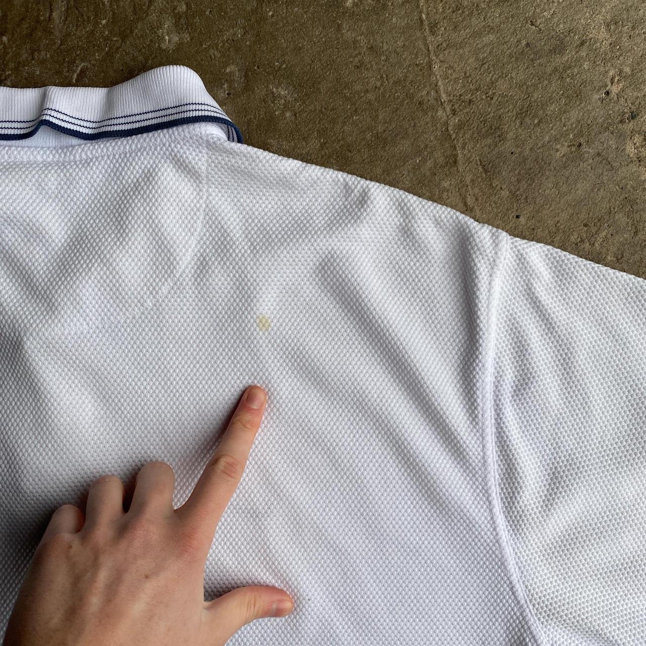 White Nike Michigan Wolverines Polo Shirt - XL