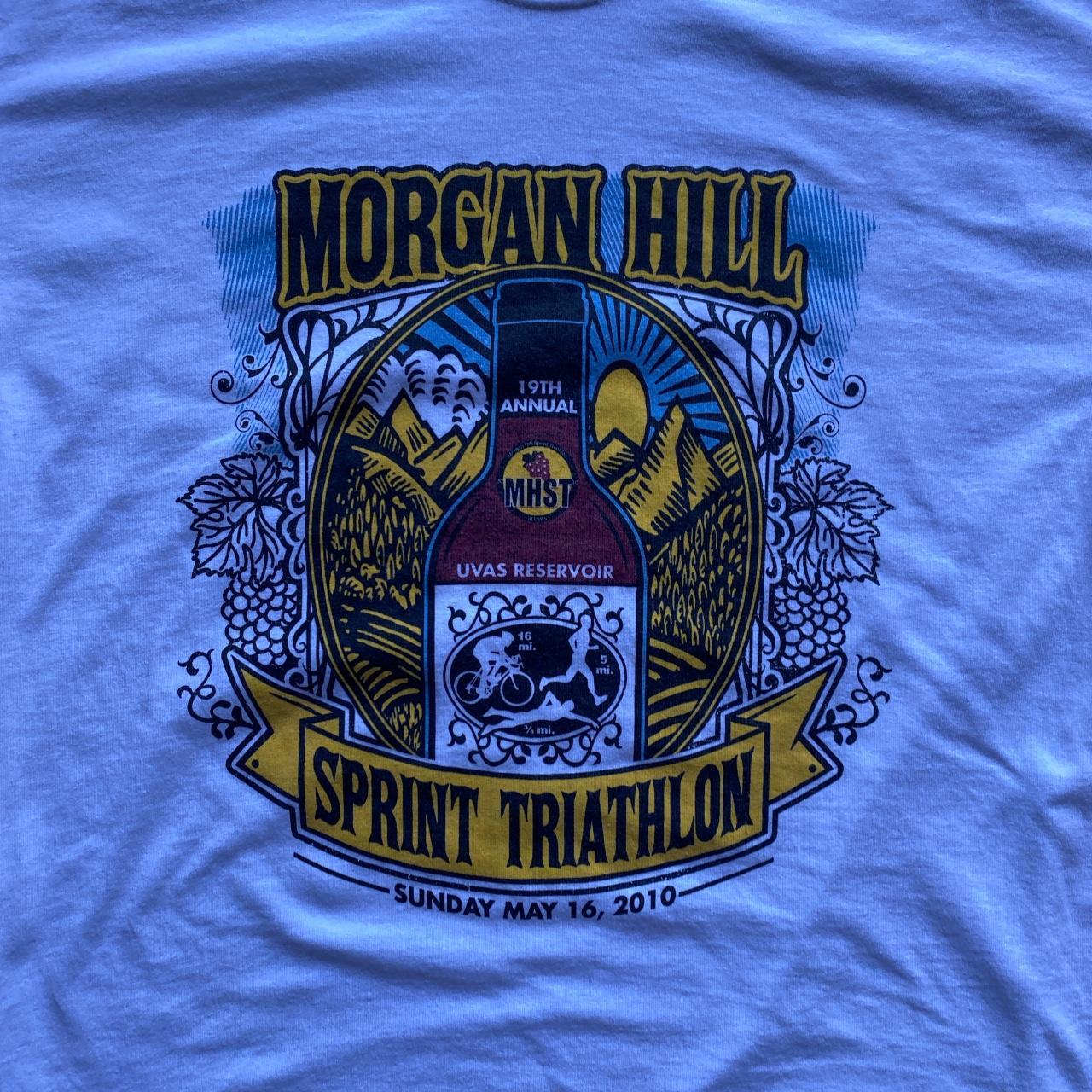 Vintage White Morgan Hill Graphic T-Shirt