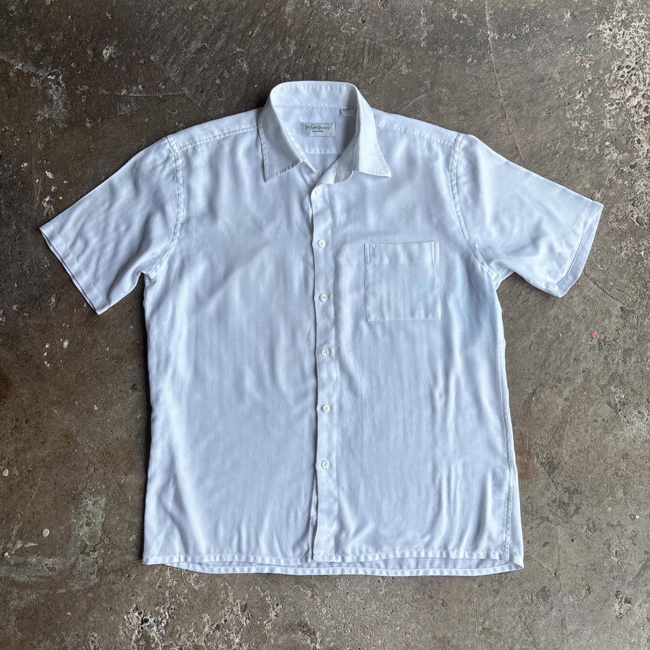 Vintage White Yves Saint Laurent shirt - L