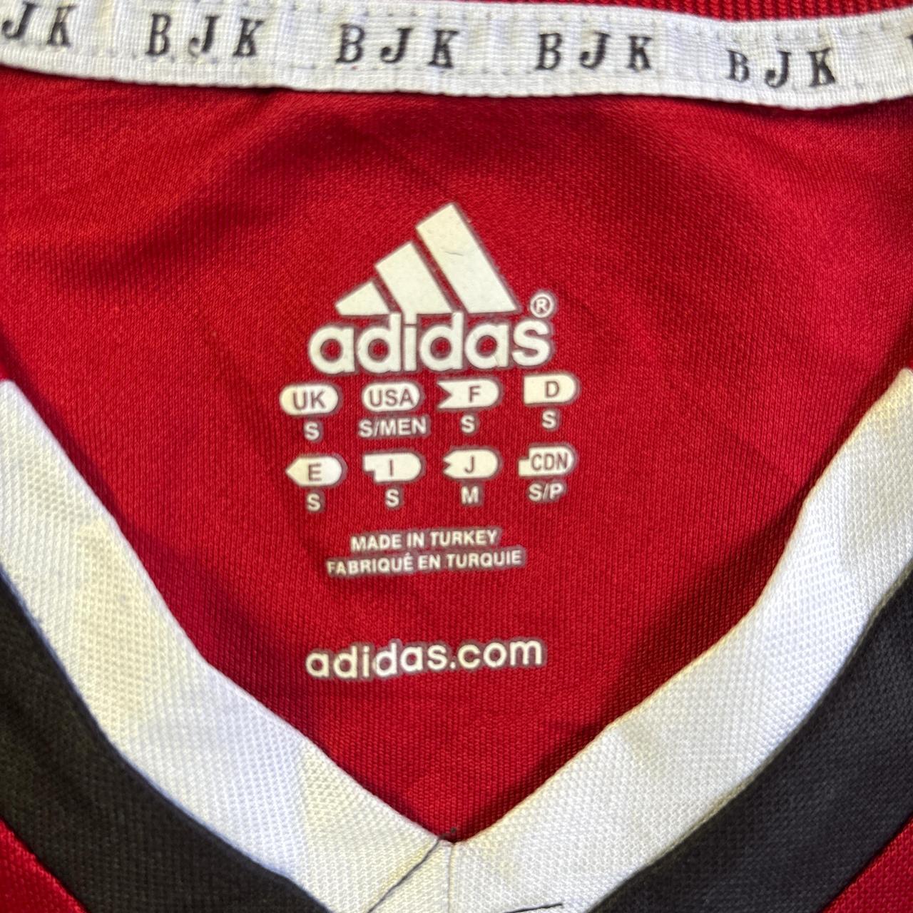 Red Adidas Beşiktaş 2012/13 Third Football Shirt - S