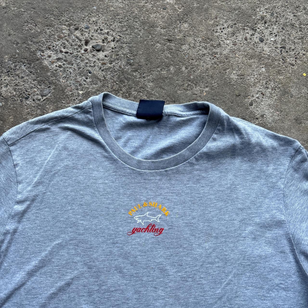 Grey Paul & Shark t-shirt - M