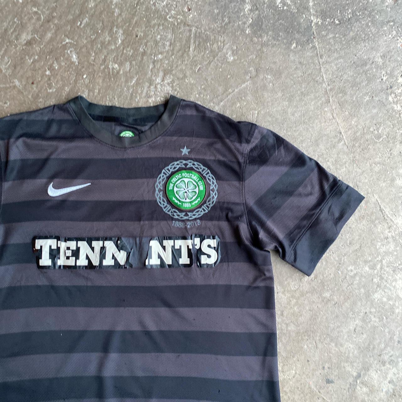 Black & Grey Celtic 2012/13 Nike Away Kit - M
