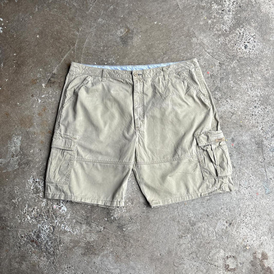 Tan Wrangler Cotton Cargo Shorts