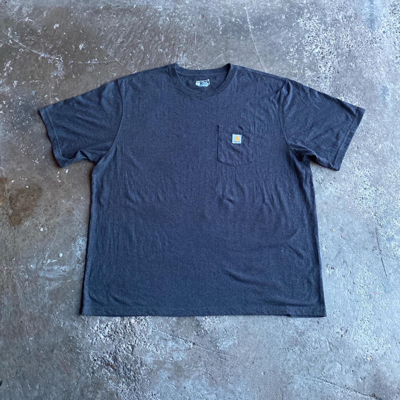 Dark Grey Carhartt Single Pocket T-Shirt - 3XL