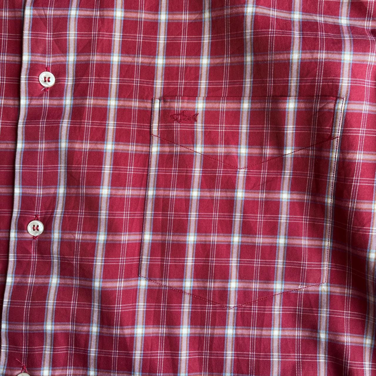 Vintage Paul & Shark Red Checkered Shirt