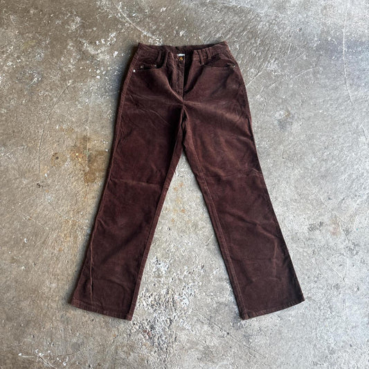 Brown Velour Viyella Brown Trousers