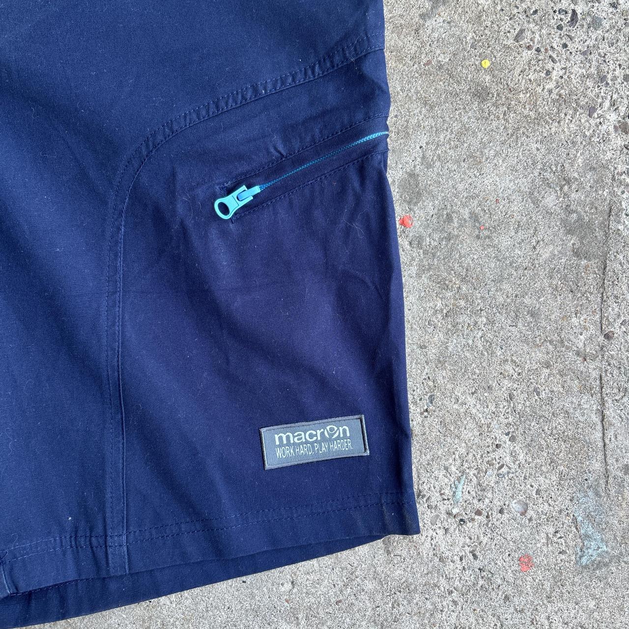 Navy Macron Napoli Shorts