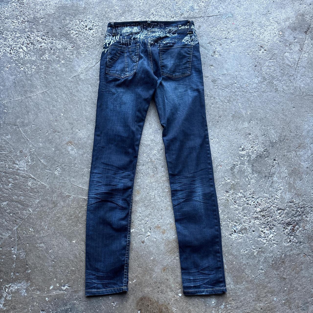 Y2K Desigual Slim Fit Jeans - Size 10
