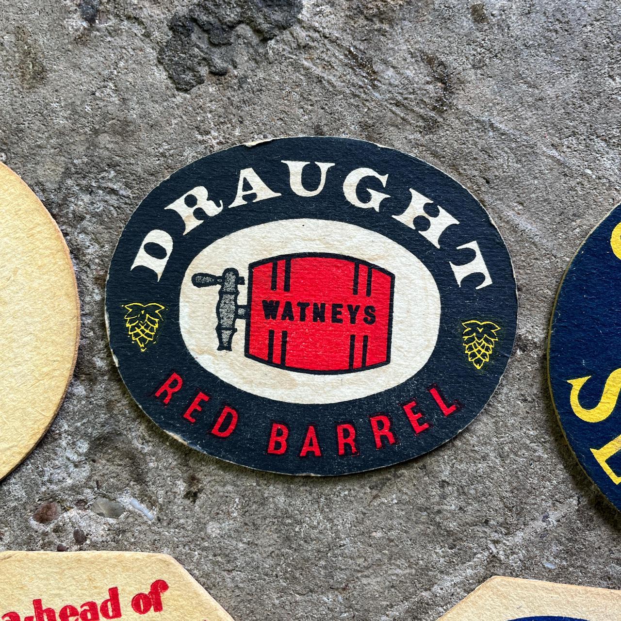 Vintage beer mat collection (group of 5)