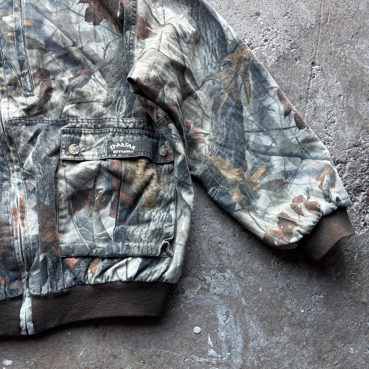 Real tree hunting  bomber jacket - XL