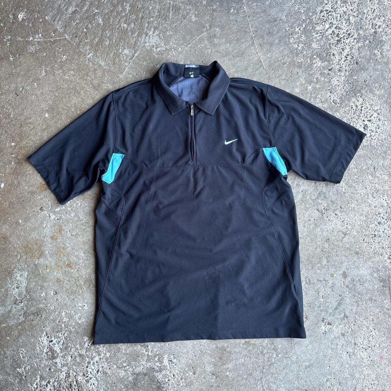 00s Black Nike Golf polo