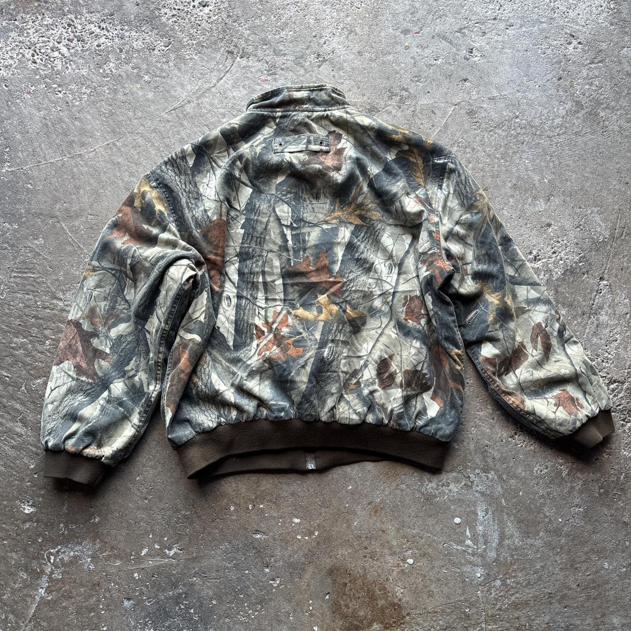 Real tree hunting  bomber jacket - XL
