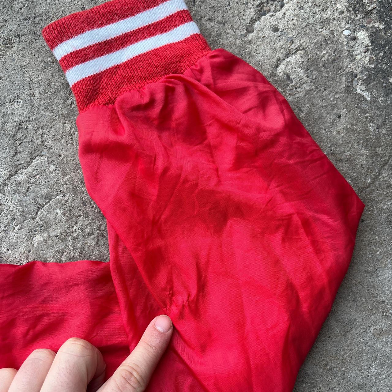Vintage Red varsity bomber jacket