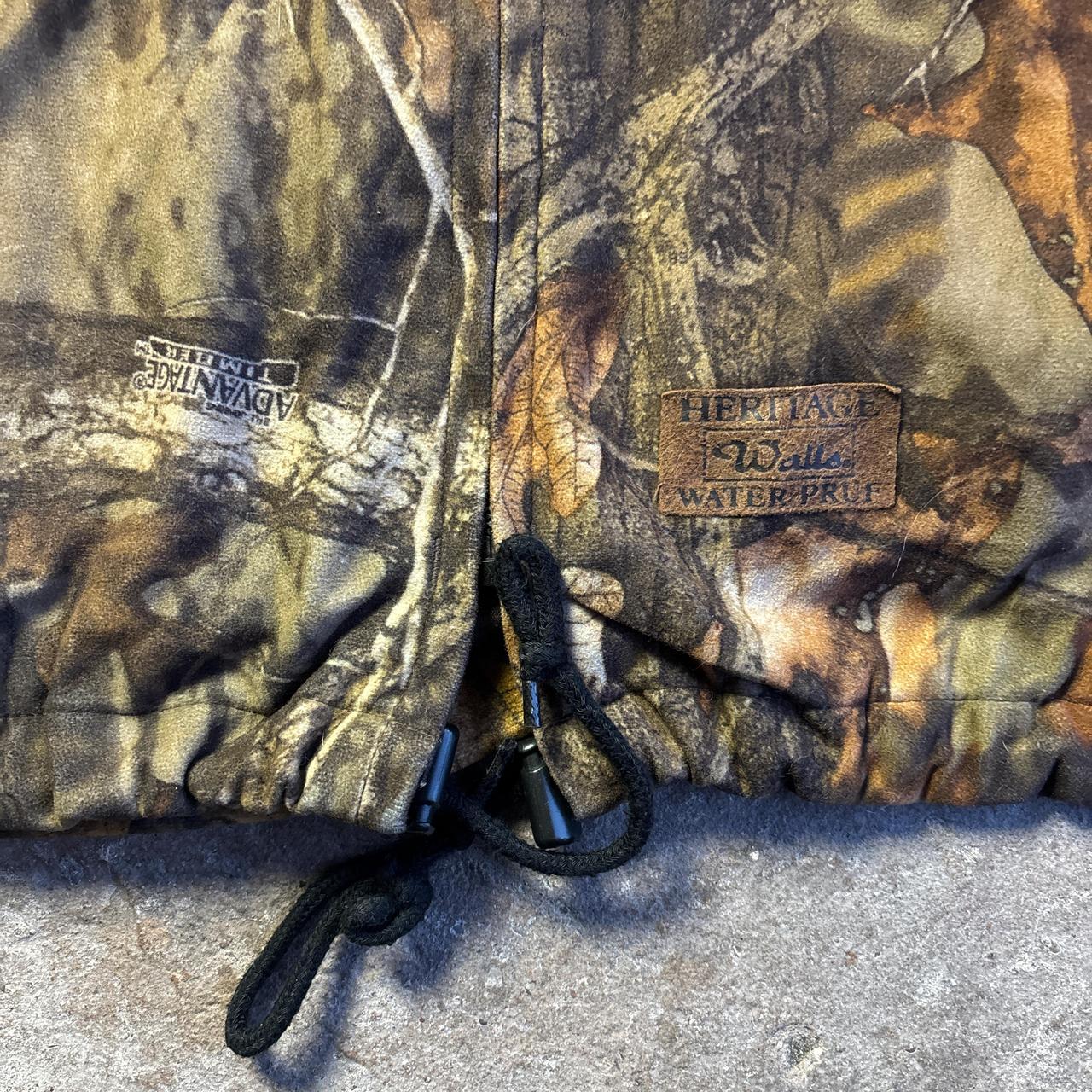 Walls Full Zip Hooded Woodland  Print Jacket - 2XL