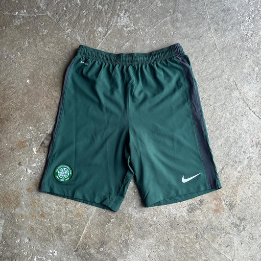 Green Nike Celtic FC Dri-Fit Shorts