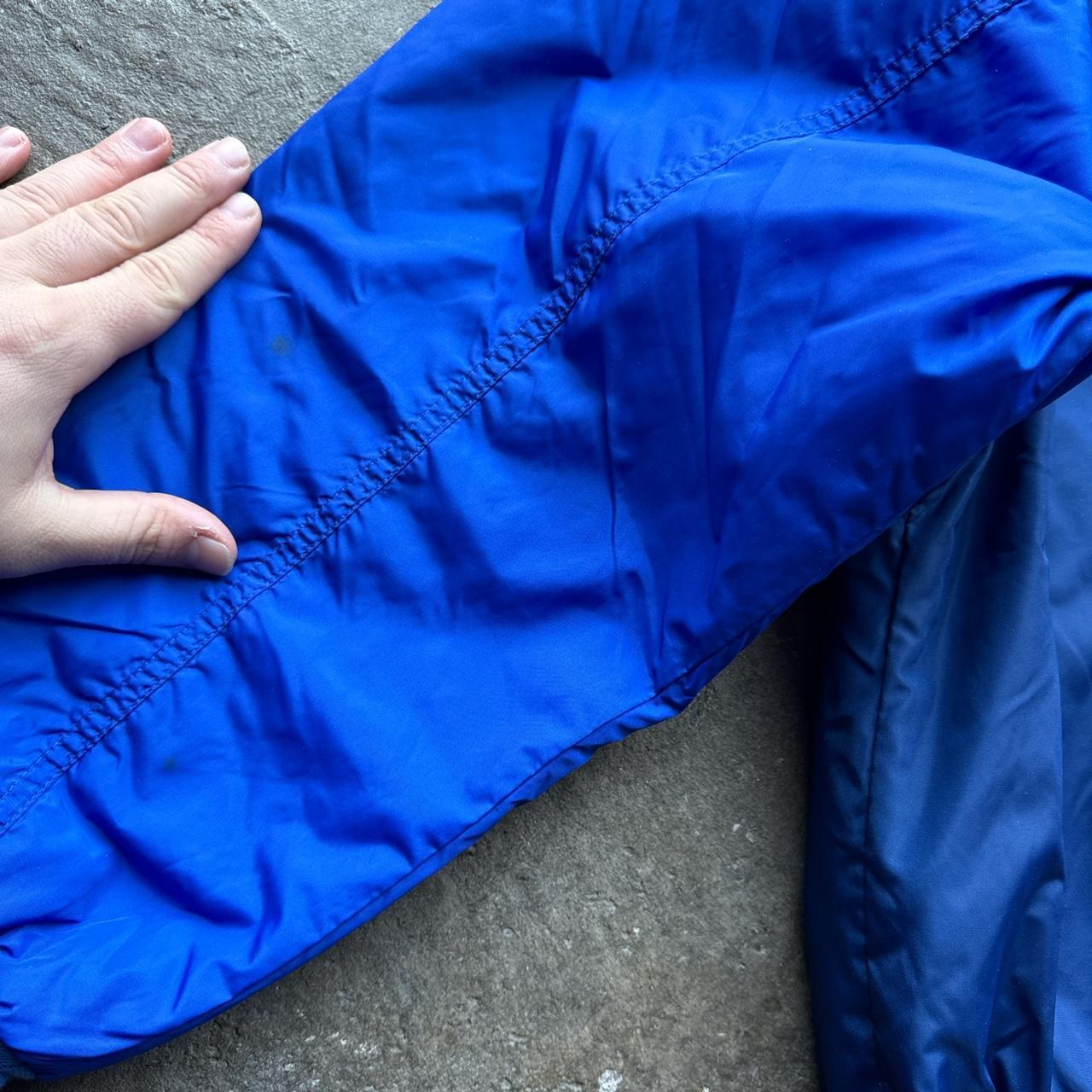 90s Navy and blue Nike Basketball hooded jacket