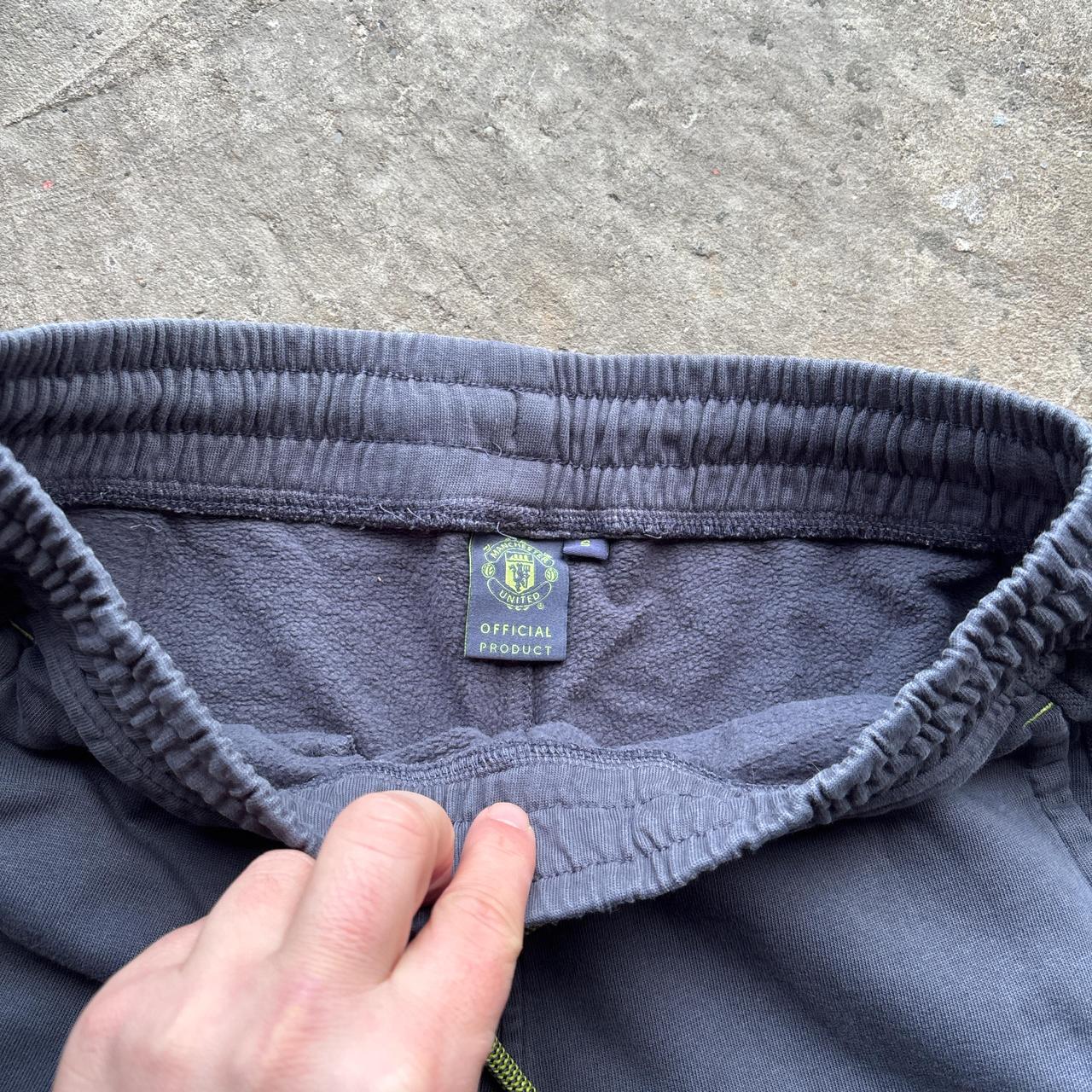 Grey Manchester United Shorts - S