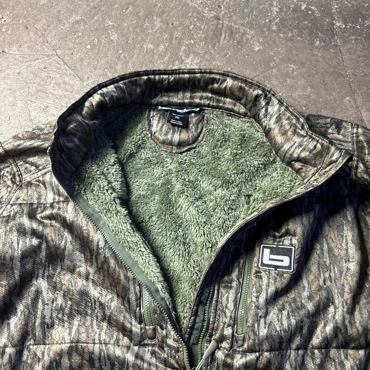 Bonded Full Zip Mossy Oak Print Jacket - 3XL