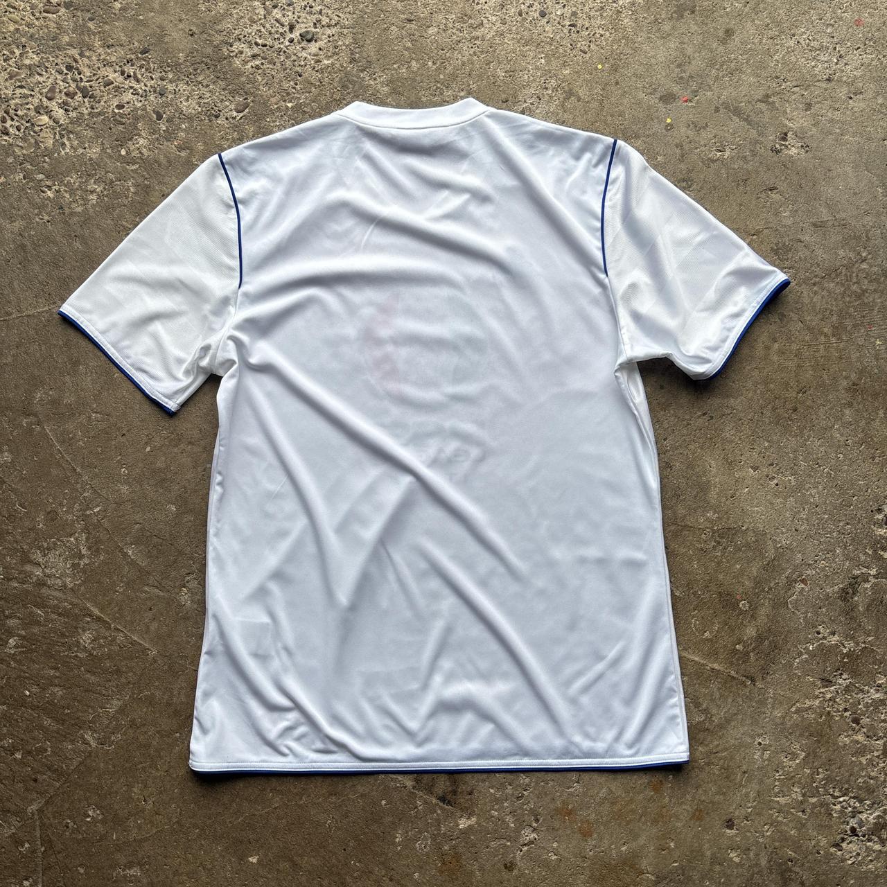 00s white Pes Italy League Adidas activewear top - M