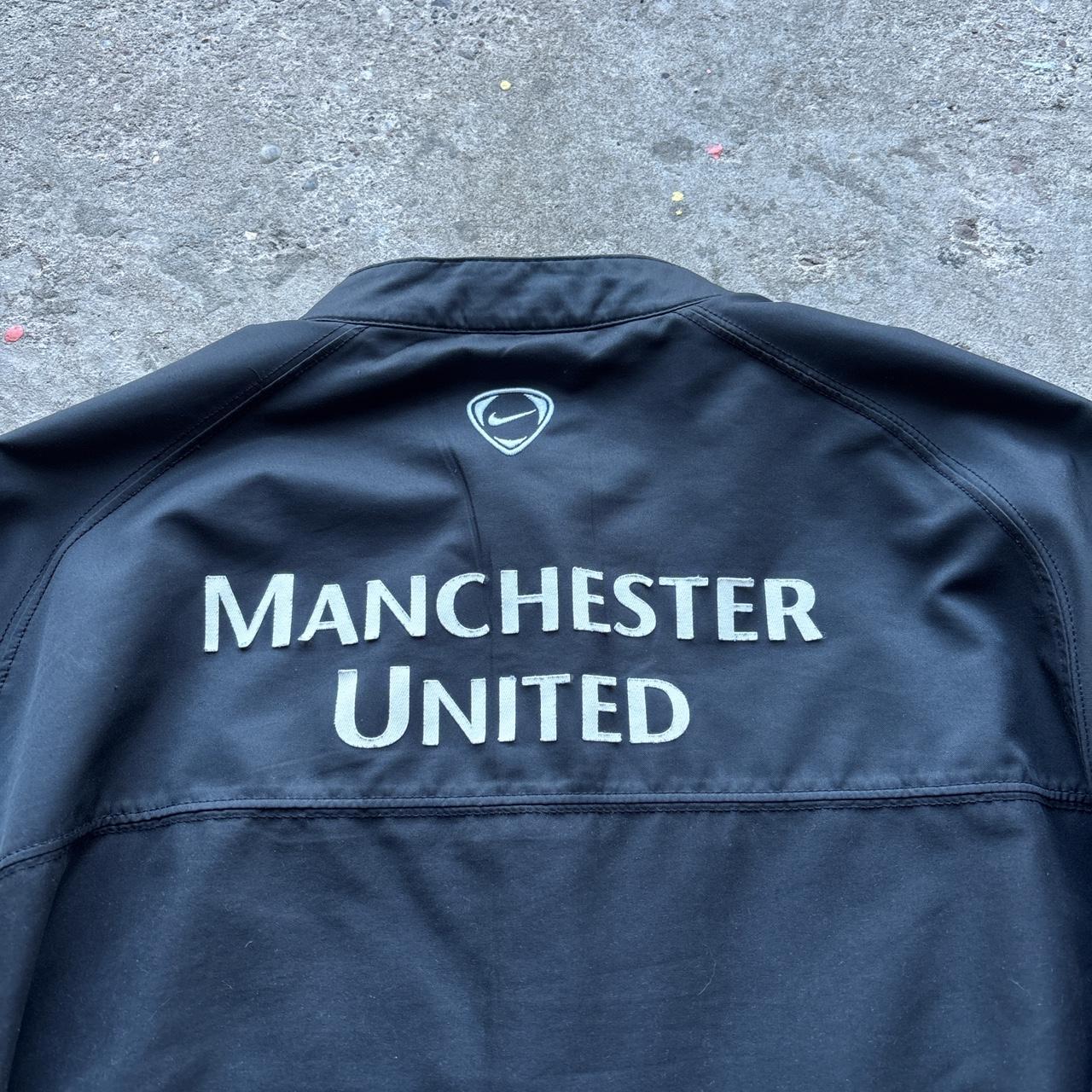 Black 2008-09 Manchester United Nike Total 90 Training jacket