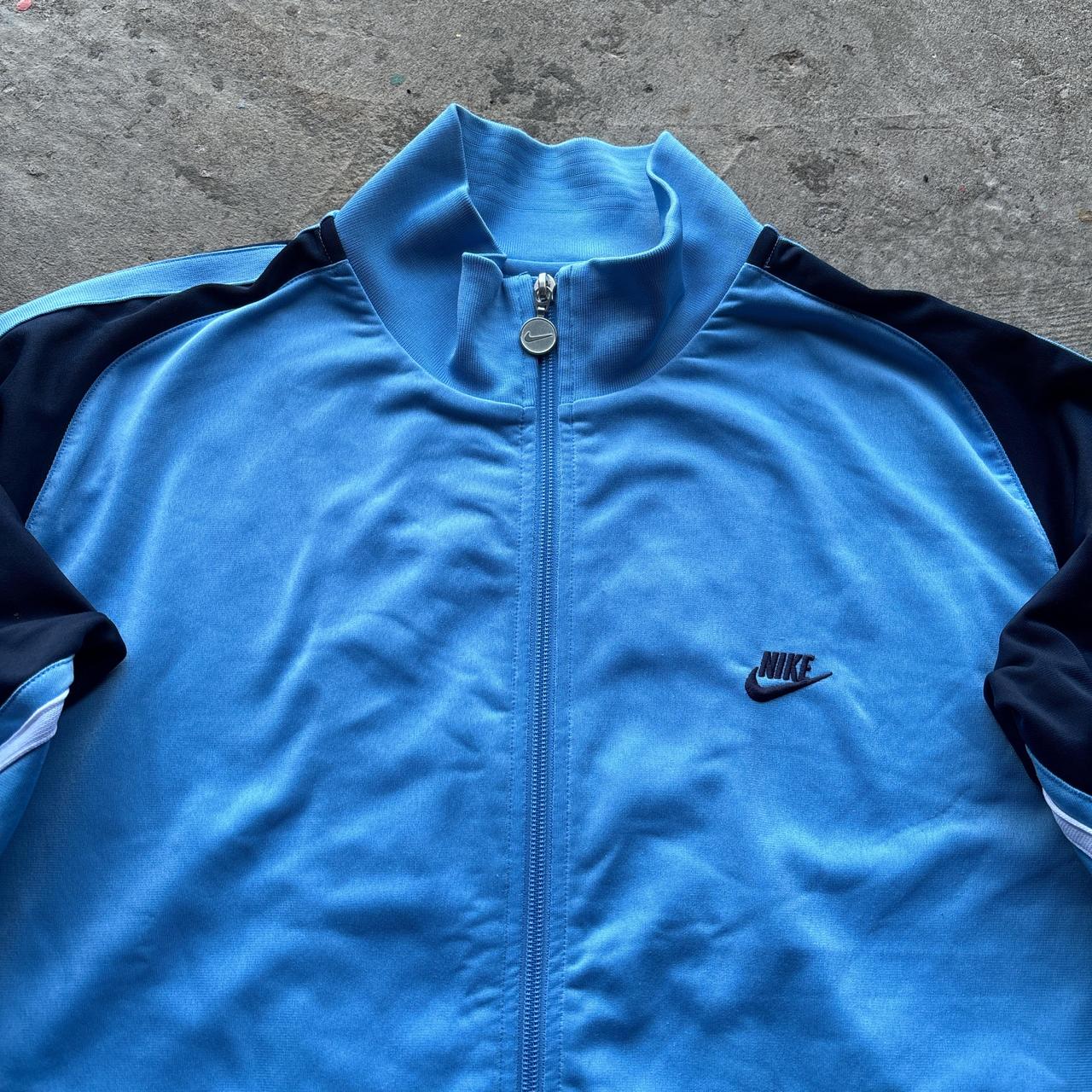 00s Blue Nike track jacket